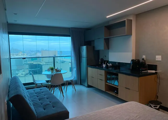 Apartamento Luxuoso, Vista Mar, Art Studio Open Space